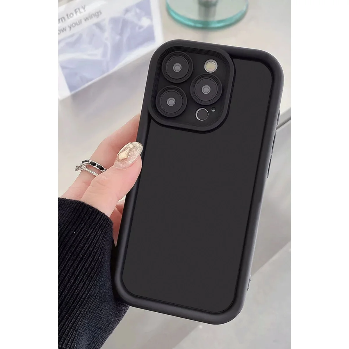 Apple İphone 11 Kılıf Viera Silikon - Bordo görsel 2