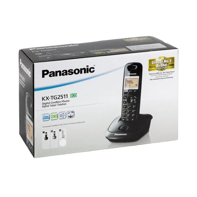 Panasonic KX-TG2511 Beyaz Dect Telsiz Telefon görsel 3