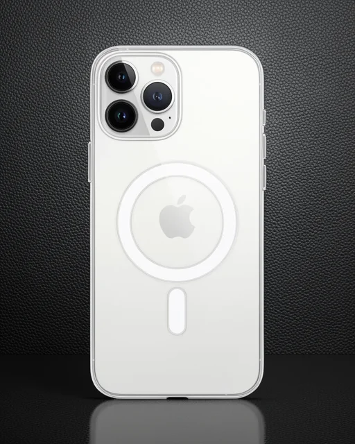 Apple İphone 16 Pro Kılıf Pc Real Magsafe Kapak - Şeffaf