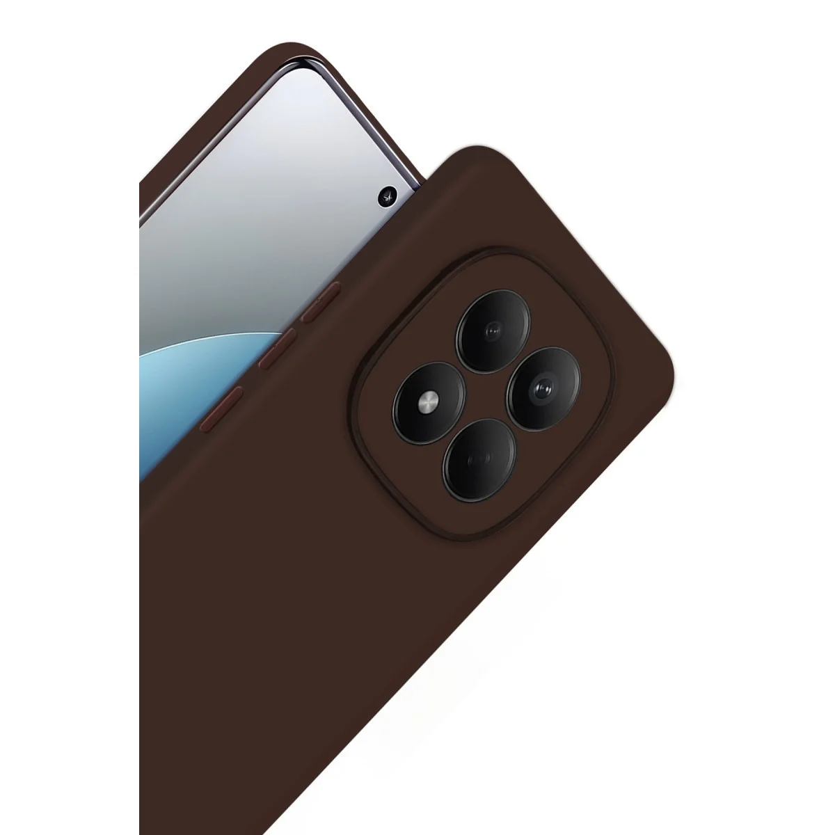 Xiaomi Redmi Note 15 Pro 4g First Silikon - Kahverengi görsel 4