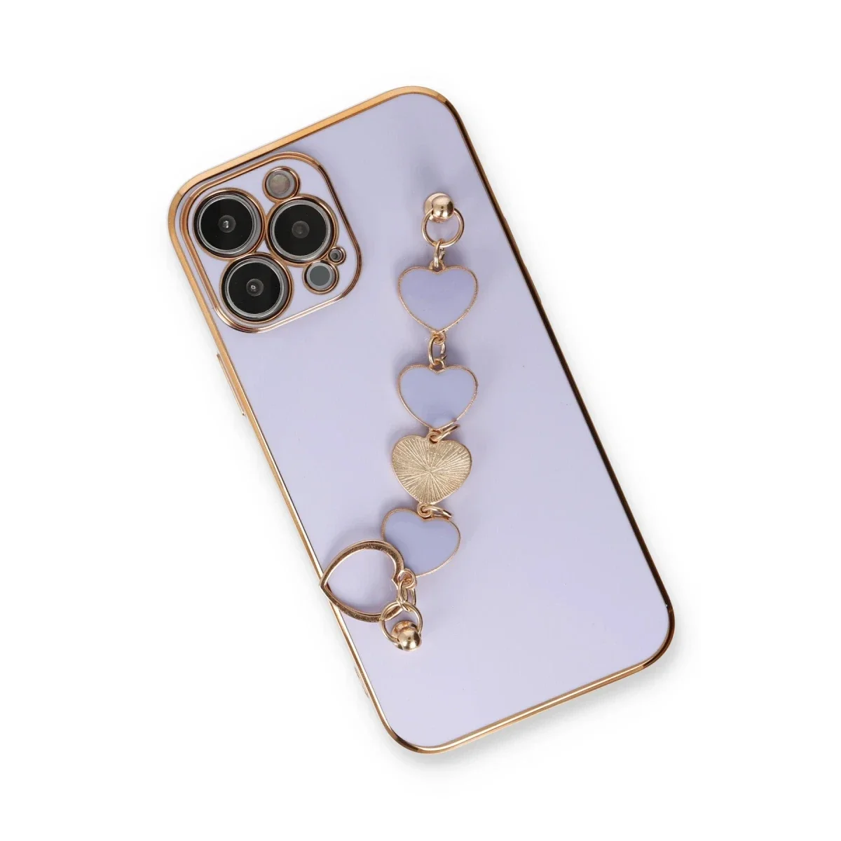 Apple iPhone 13 Pro Kılıf Esila Silikon - Lila görsel 2