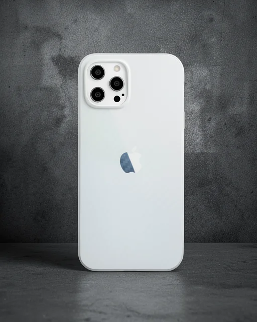Apple İphone 12 Pro Max Kılıf Karbon Pp Silikon - Şeffaf