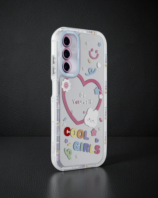 Samsung Galaxy A05s Kılıf Reflexion Desenli Kapak - Desen 1