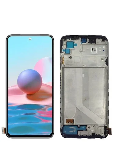 Redmi Note 10 4G Lcd Ekran Dokunmatik (Çıtalı) görsel 2