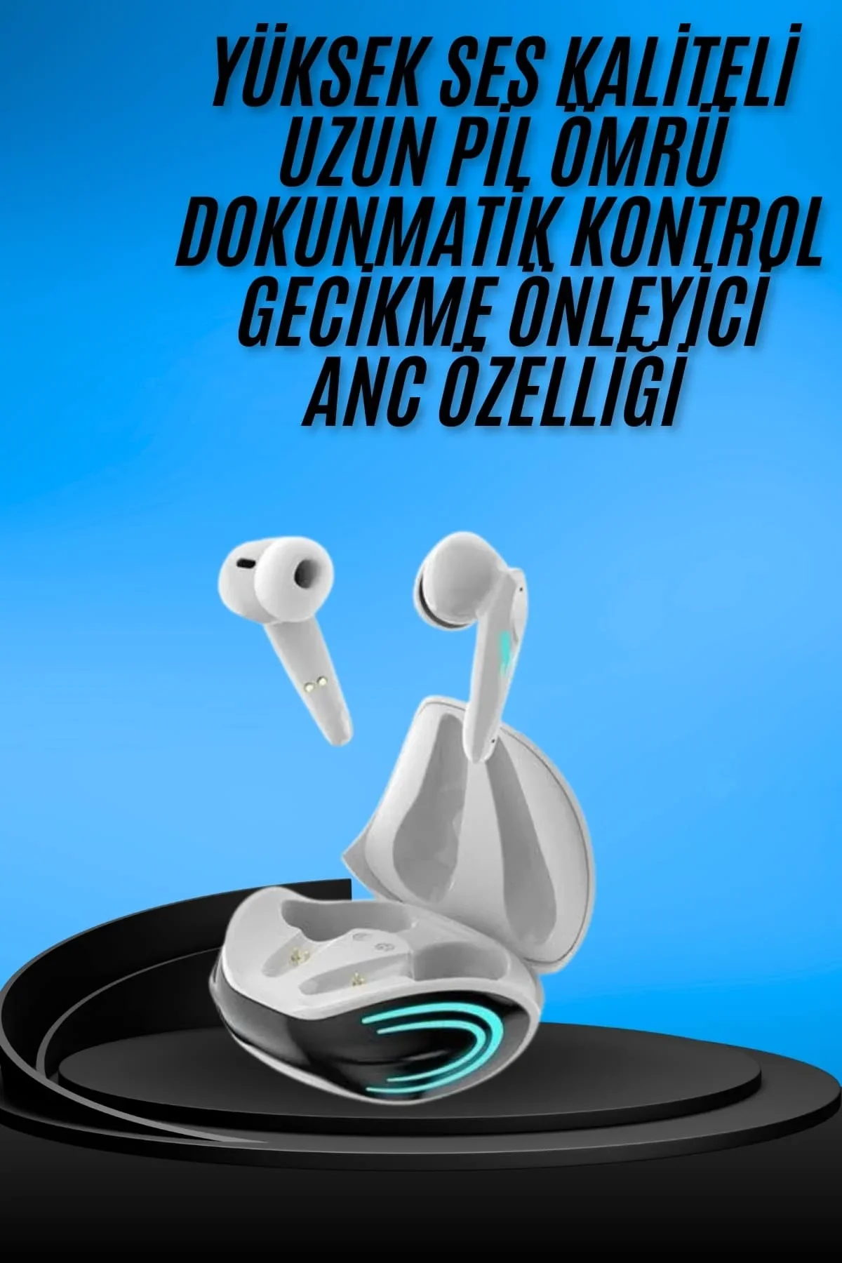 Android ve İOS Uyumlu Bluetooth Kulaklık ni görsel 2