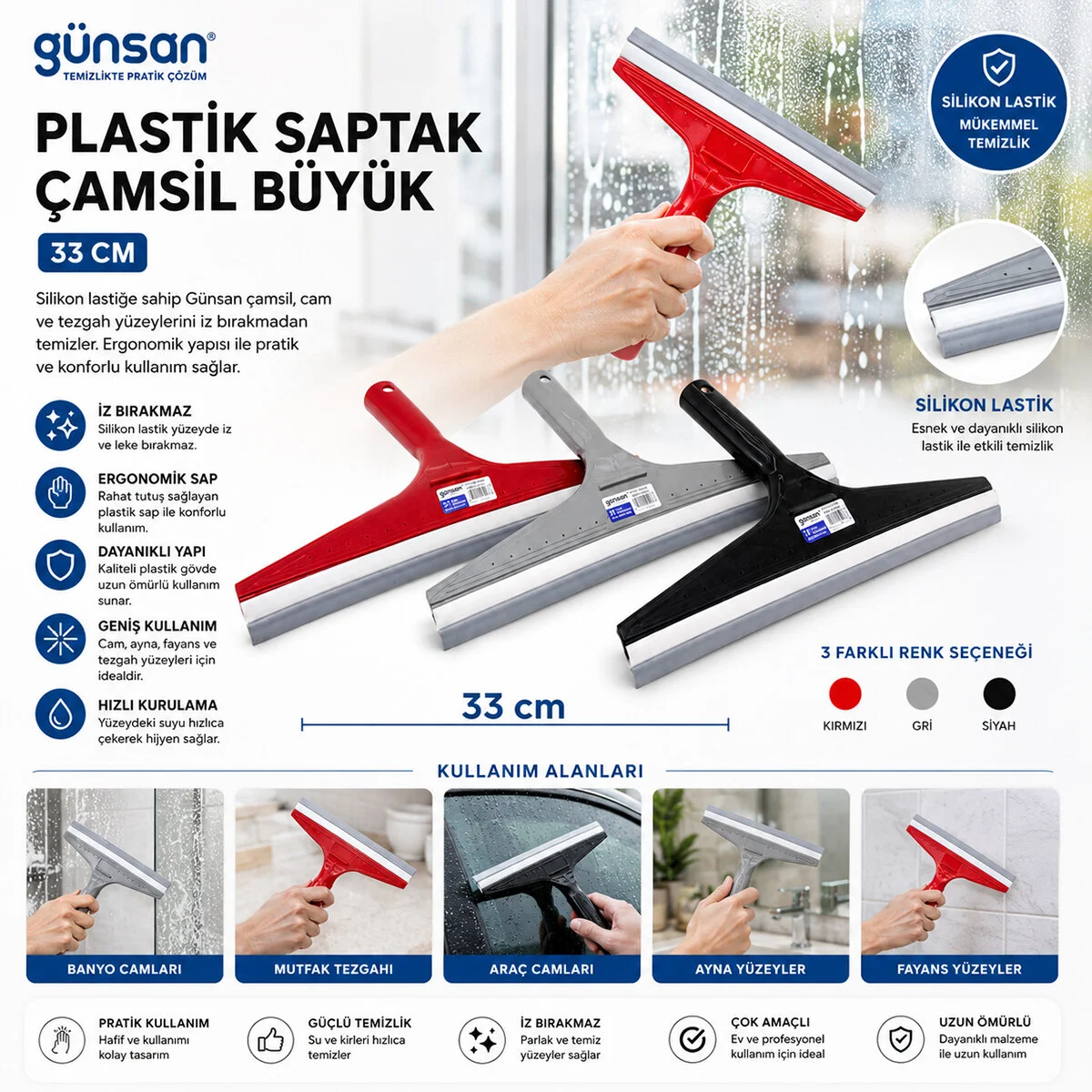 33CM Büyük Camsil - Çekpas görsel 2