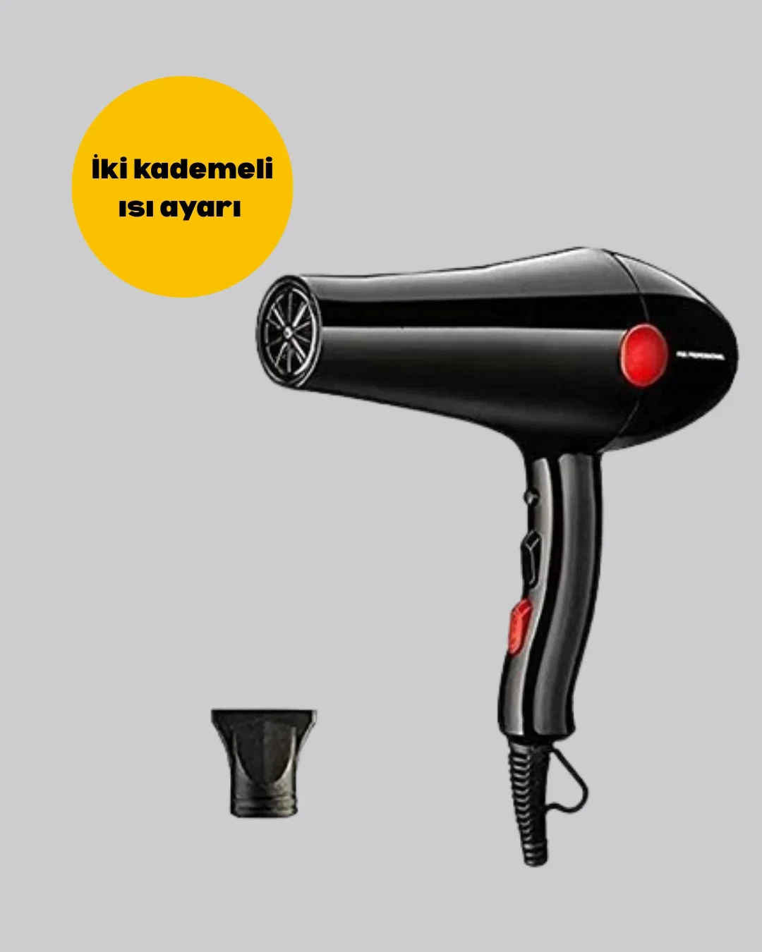 Profesyonel 2200W Saç Kurutma Makinesi Yüksek Performans görsel 3