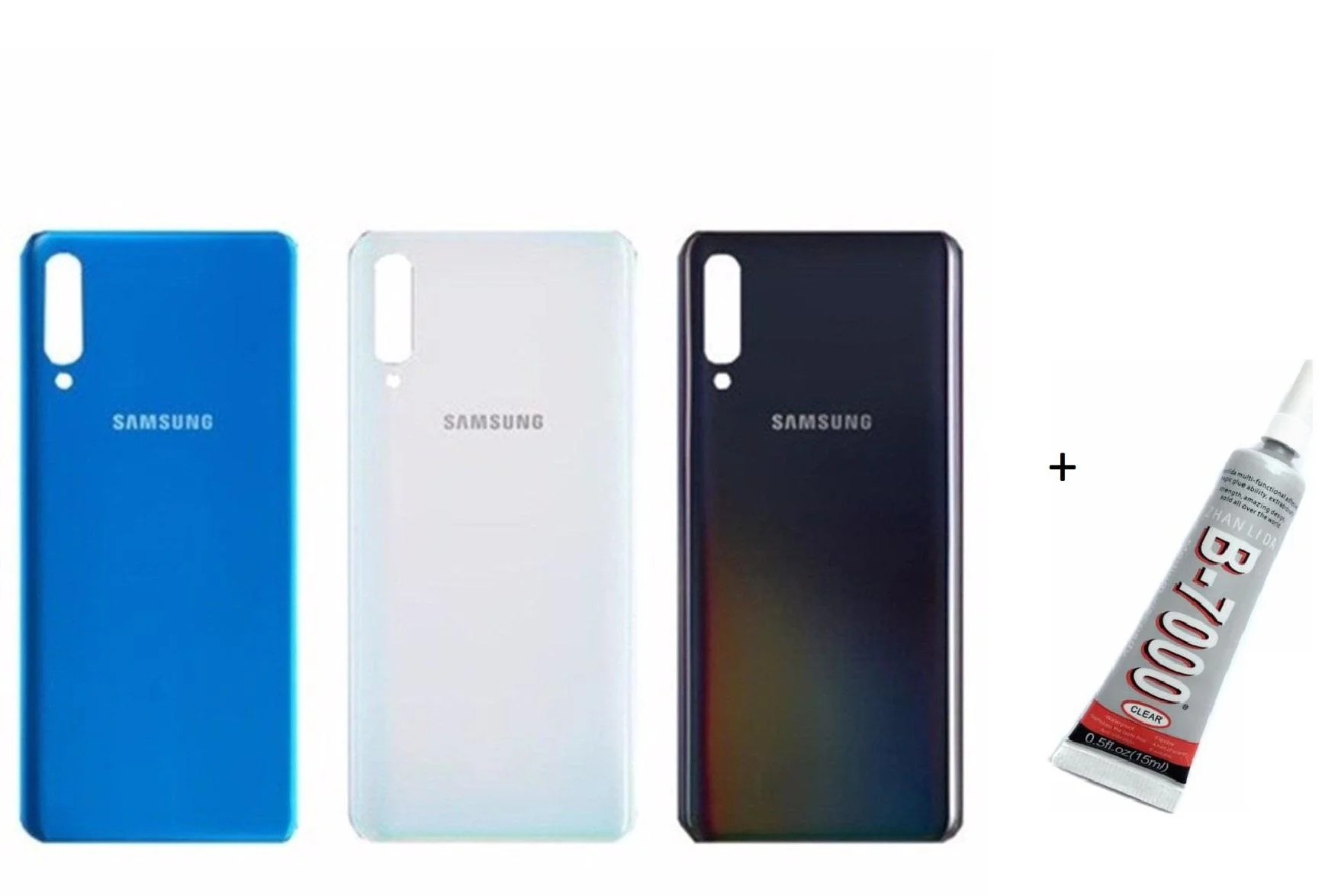 SAMSUNG A50 A505 Arka Batarya Pil Kapağı MERCAN (B görsel 2