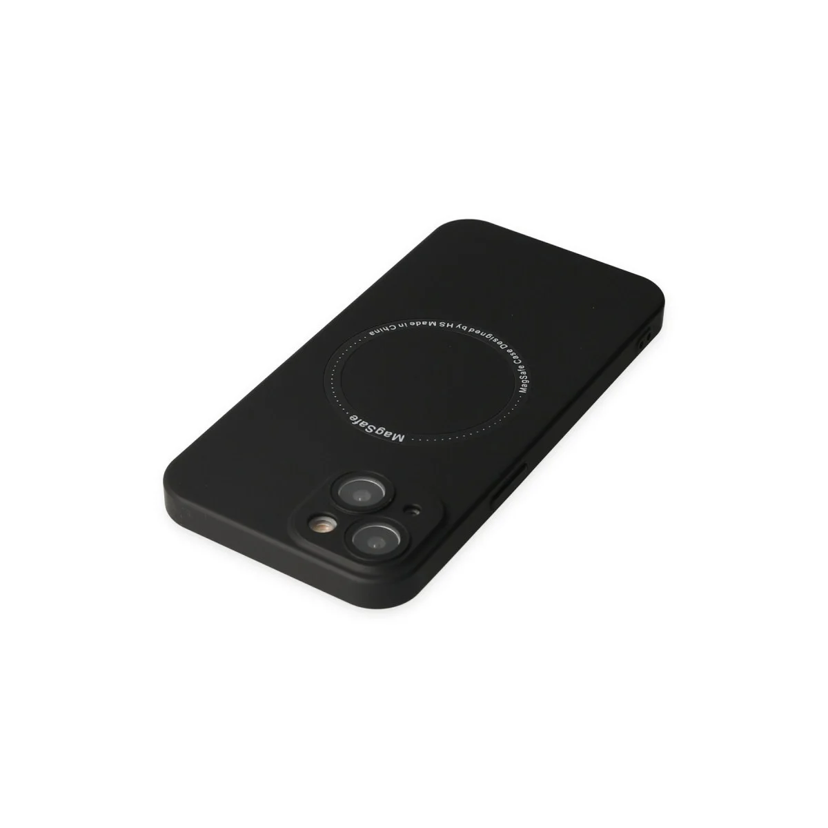 Apple İphone 14 Plus Kılıf Jack Magneticsafe Lens Silikon - Siyah görsel 5