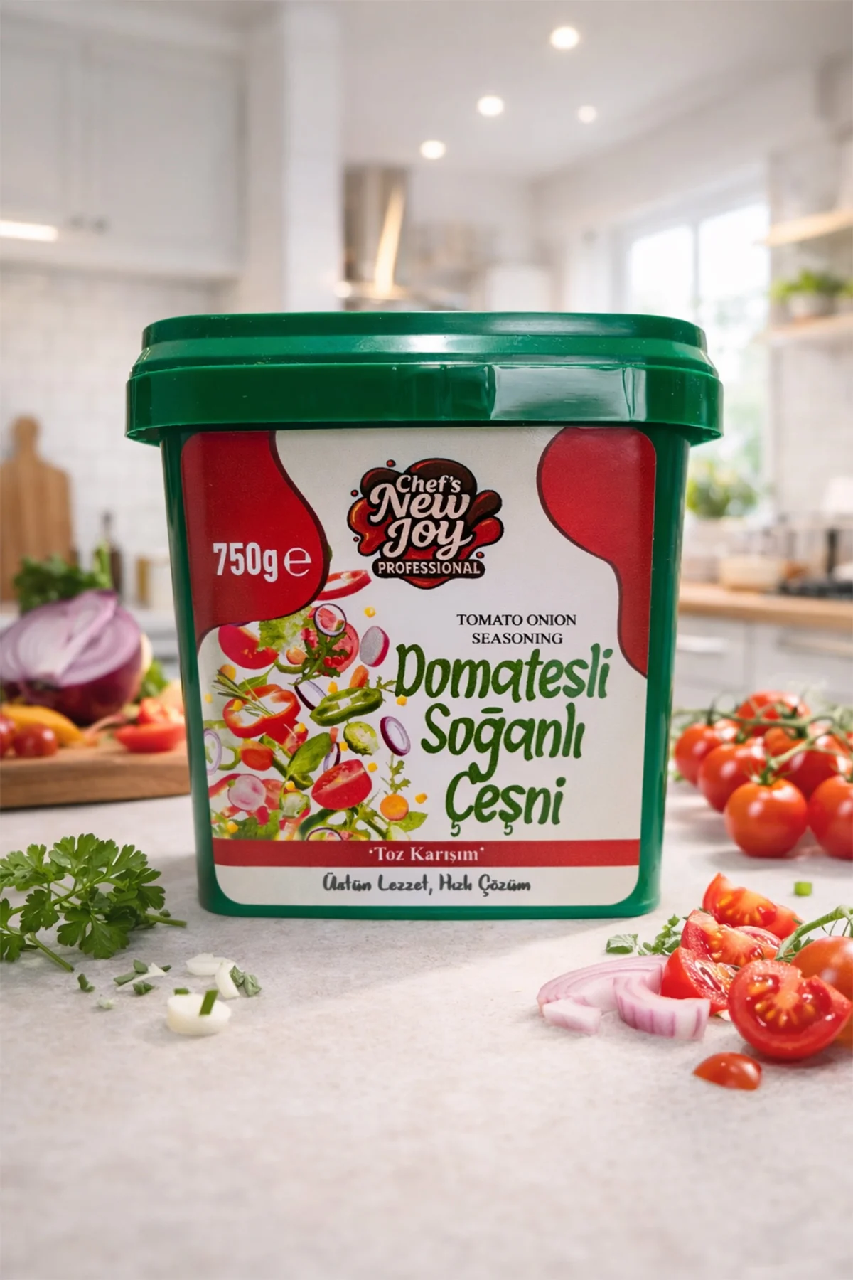 Domatesli Soğanlı Çeşni 750 g Tomato Onion Seasoning görsel 2