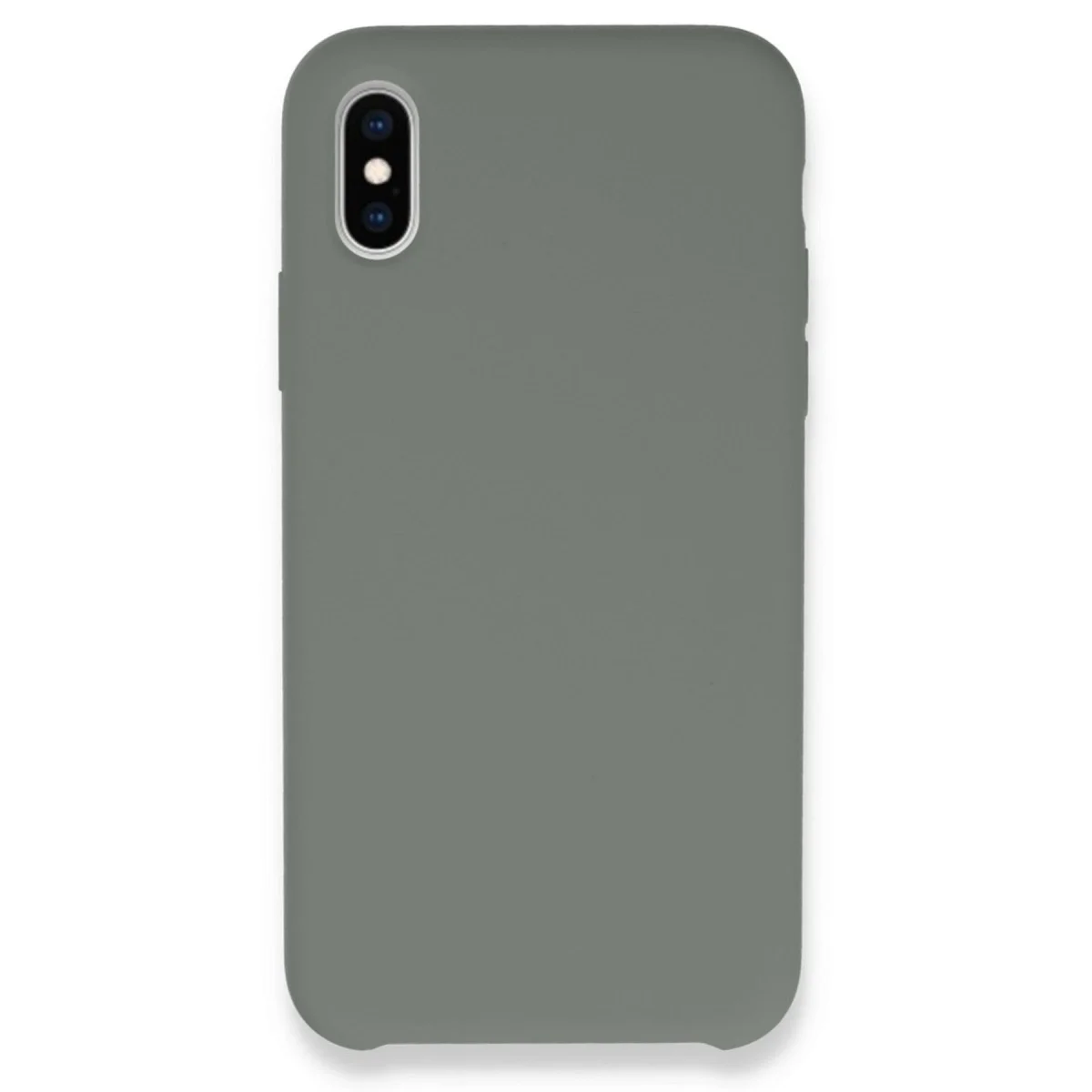 Apple İphone Xs Max Kılıf Lansman Legant Silikon - Gri