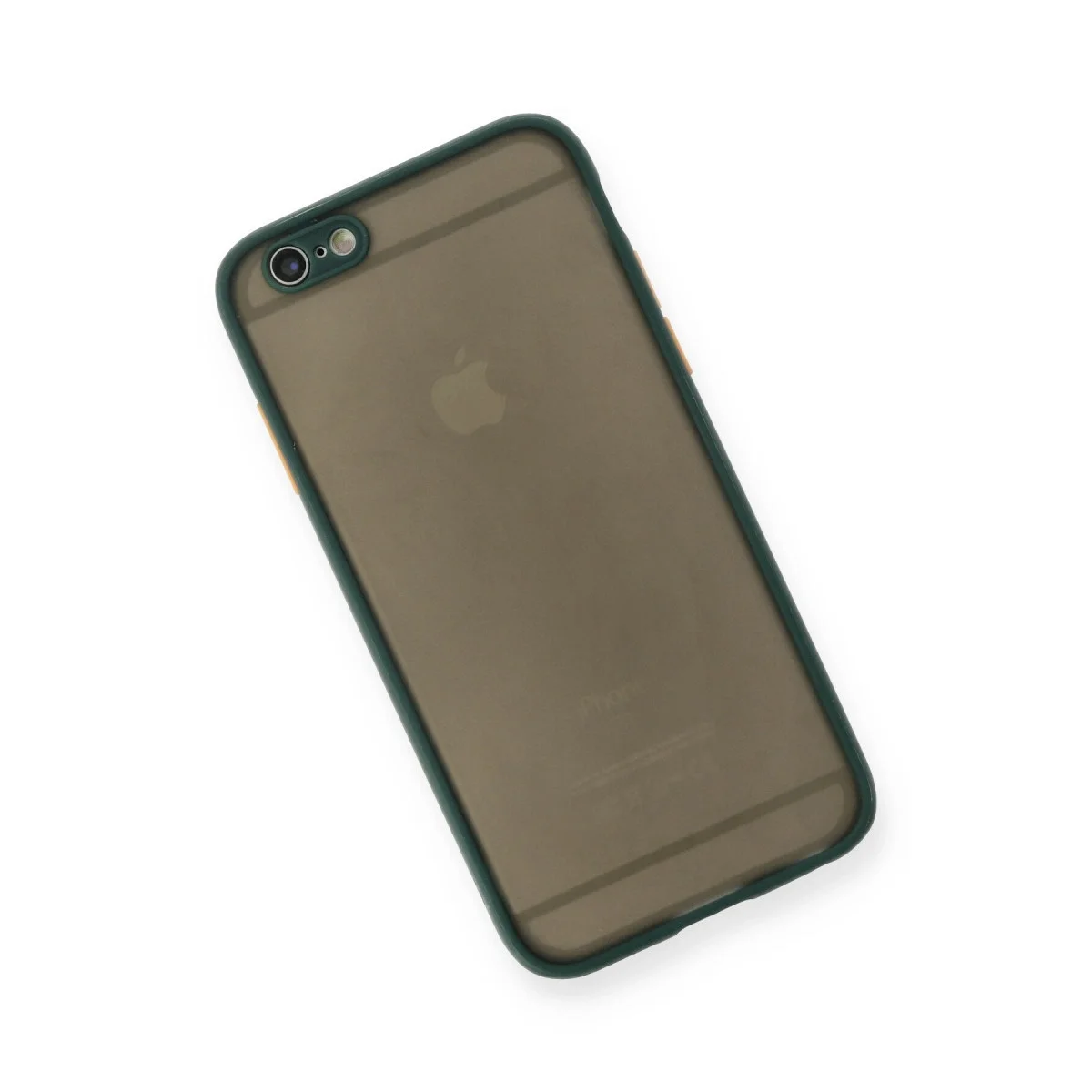 Apple İphone 6 Kılıf Montreal Silikon Kapak - Yeşil görsel 3