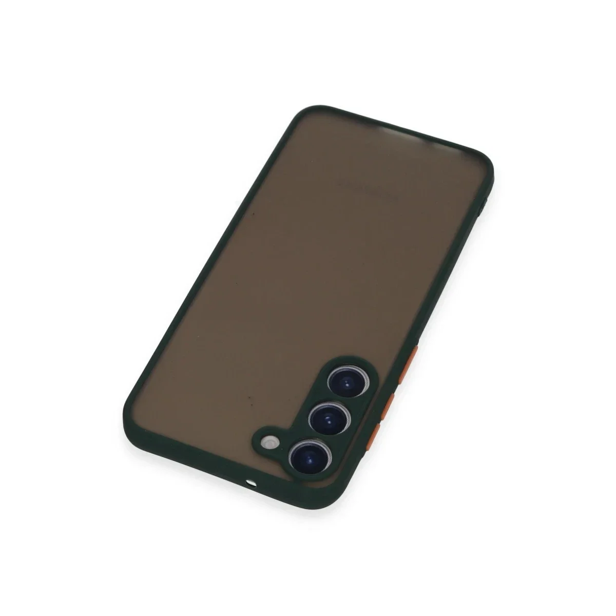 Samsung Galaxy S23 Plus Kılıf Montreal Silikon Kapak - Yeşil görsel 3