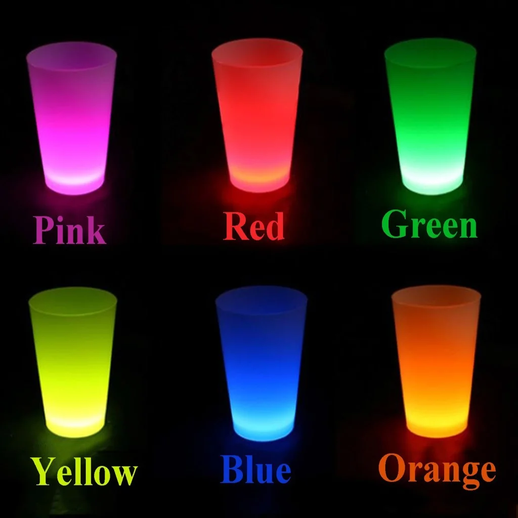 Neon Parti Glow Bardak 1.5 oz Karışık Renk 1 Adet Tekli görsel 2