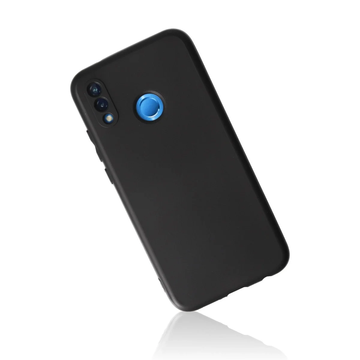 Huawei P20 Lite Kılıf First Silikon - Siyah görsel 3