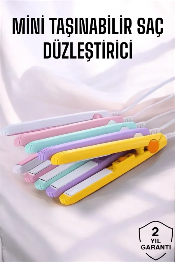180°C Isı ve Uzun Süre Kalıcı Düzlük Sağlayan ni Saç Düzleştirici görsel 2