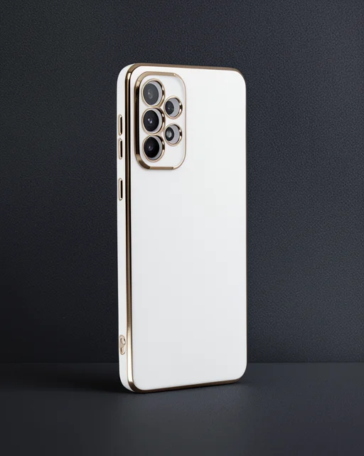 Samsung Galaxy A33 5g Kılıf Volet Silikon - Beyaz
