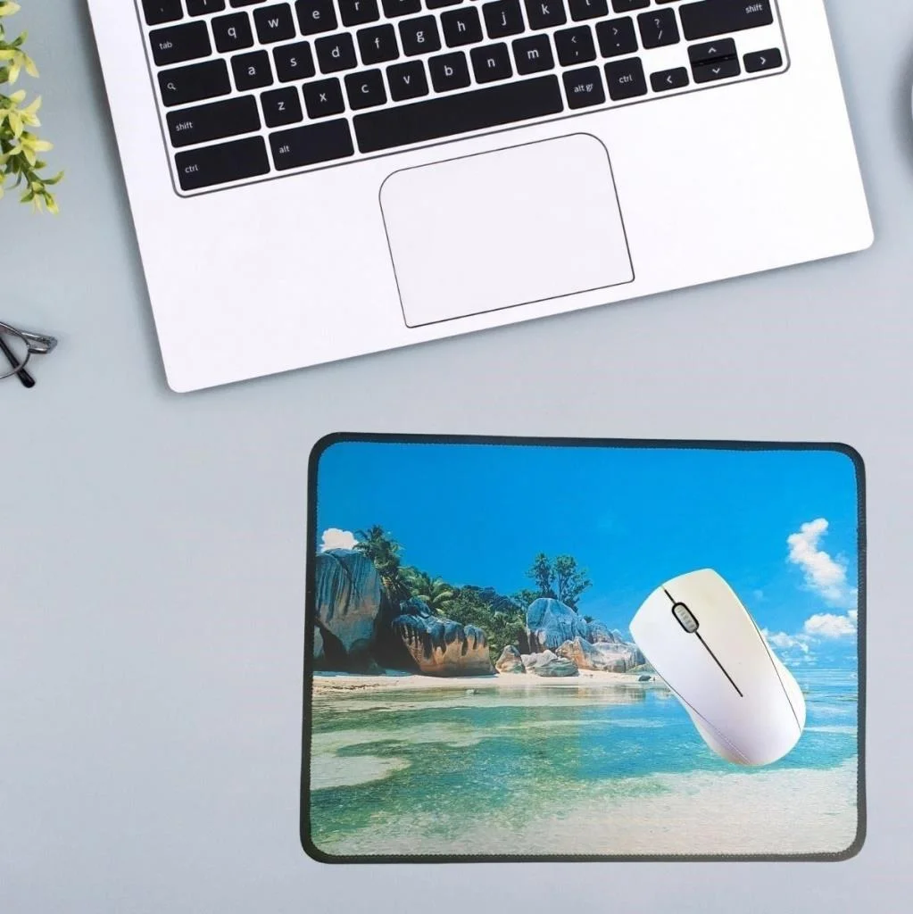 25x32 cm Küçük Boy Mouse Pad Manzara Ada görsel 4