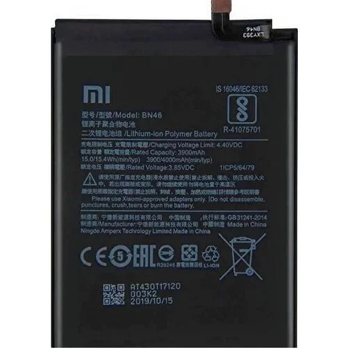 Redmi Note 8 (BN46) Batarya Pil 4000 mAh görsel 3