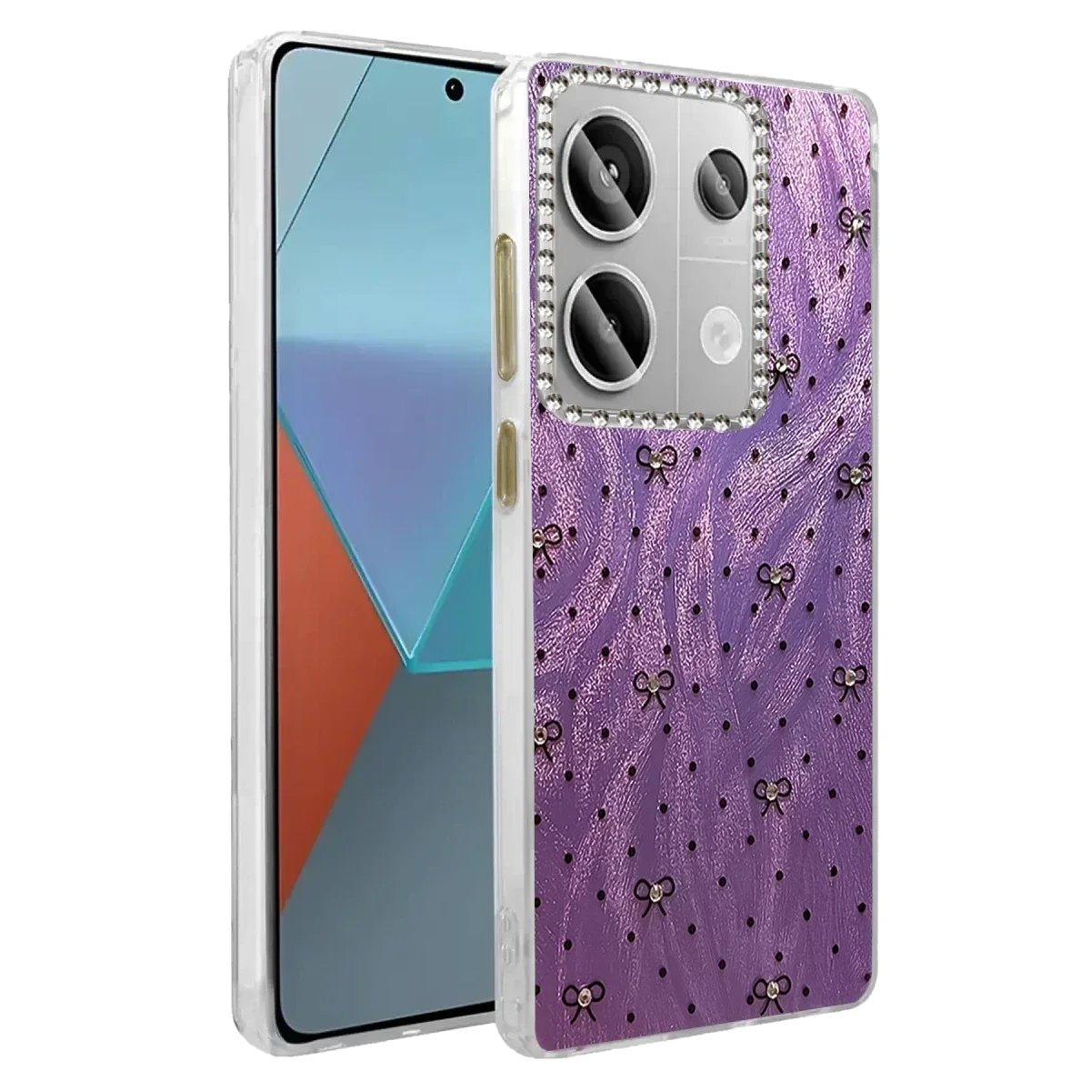 Xiaomi Redmi Note 13 Pro 4G Kılıf Blade Aynalı Desenli Kapak - Desen 2