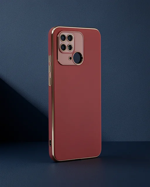 Xiaomi Redmi 10c Kılıf Volet Silikon - Pembe