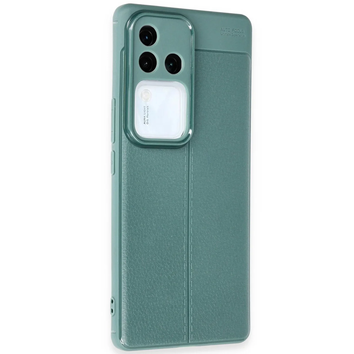 Vivo V30 5g Kılıf Auto Focus Kapak - Koyu Yeşil görsel 3