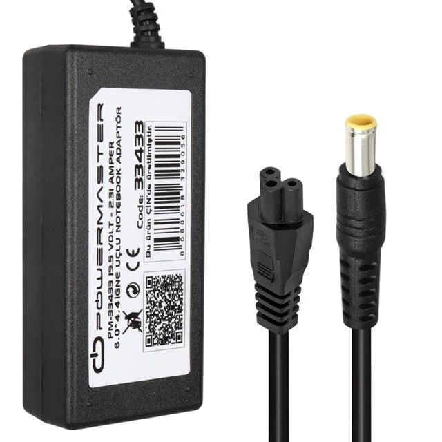 PM-33433 19.5 Volt - 2.31 Amper 6.0×4.4 Mm İğne Uçlu Adaptör Notebook görsel 4