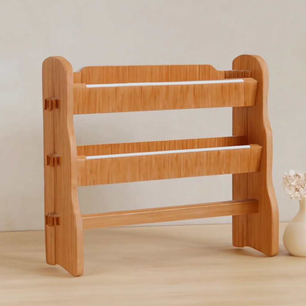 Ahşap 3in1 Mutfak Havlu Folyo Streçlik 30 cm