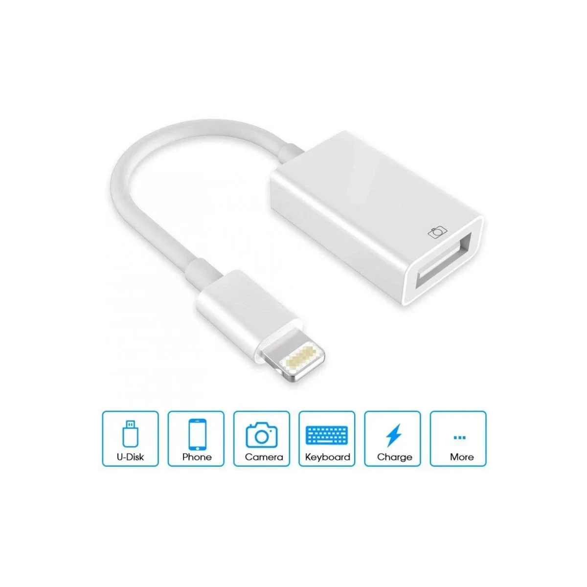 APR14 iPhone Otg - Beyaz görsel 2