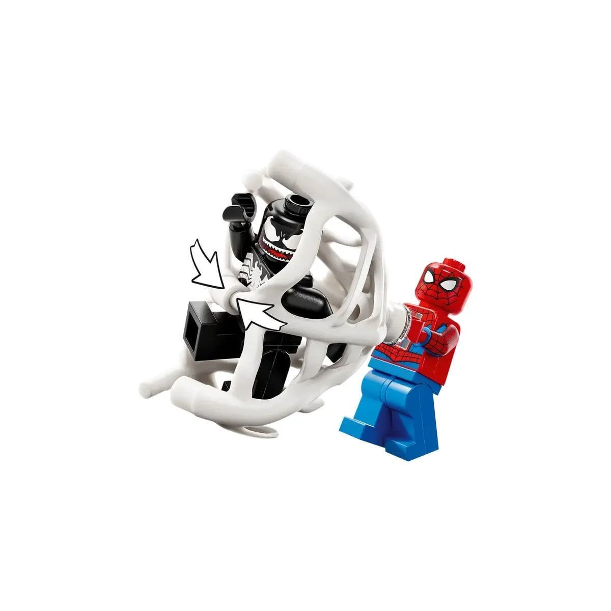 76309 Lego Marvel Örümcek Adam ve Venom Arabasına Karşı 254 parça +7 yaş görsel 5