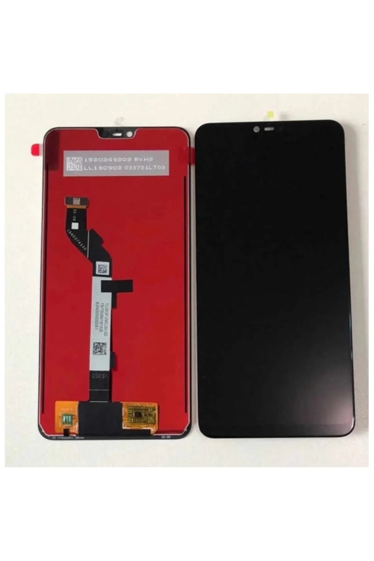 Mi 8 Lite Uyumlu Ekran Dokunmatik SRV (Siyah) görsel 3