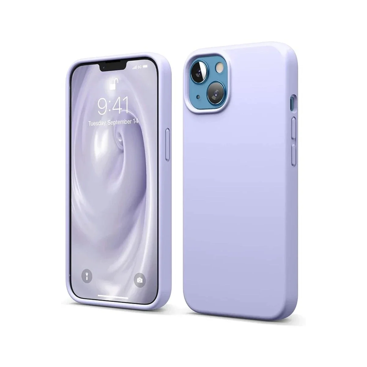 Apple iPhone 14 Kılıf First Silikon - Lila görsel 2