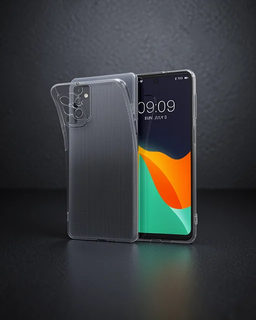 Samsung Galaxy M52 5g Kılıf Lüx Şeffaf Silikon
