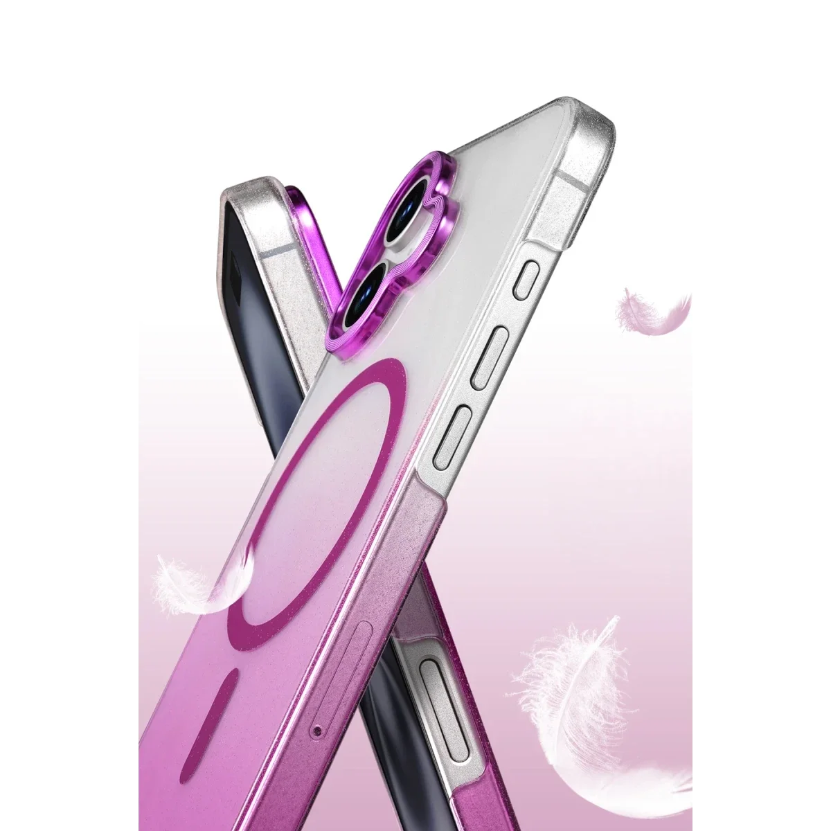 Apple iPhone 16 Plus Glossy Magsafe Kapak - Siyah görsel 3
