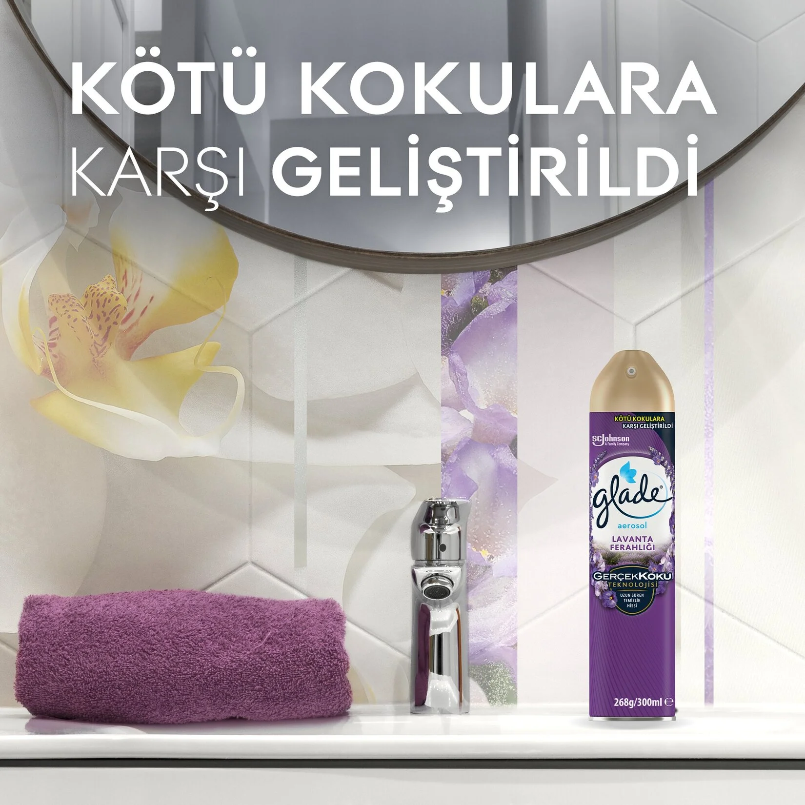 Aerosol Lavanta Oda Spreyi 300ml görsel 3