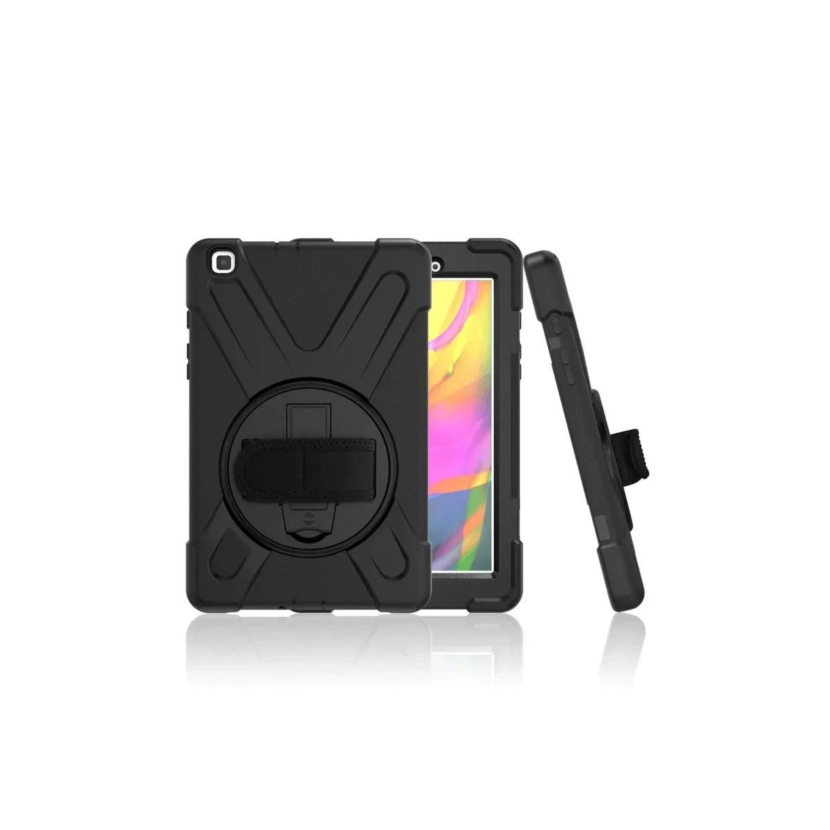 Samsung Galaxy T290 Tab A 8 Kılıf Amazing Tablet Kapak - Siyah