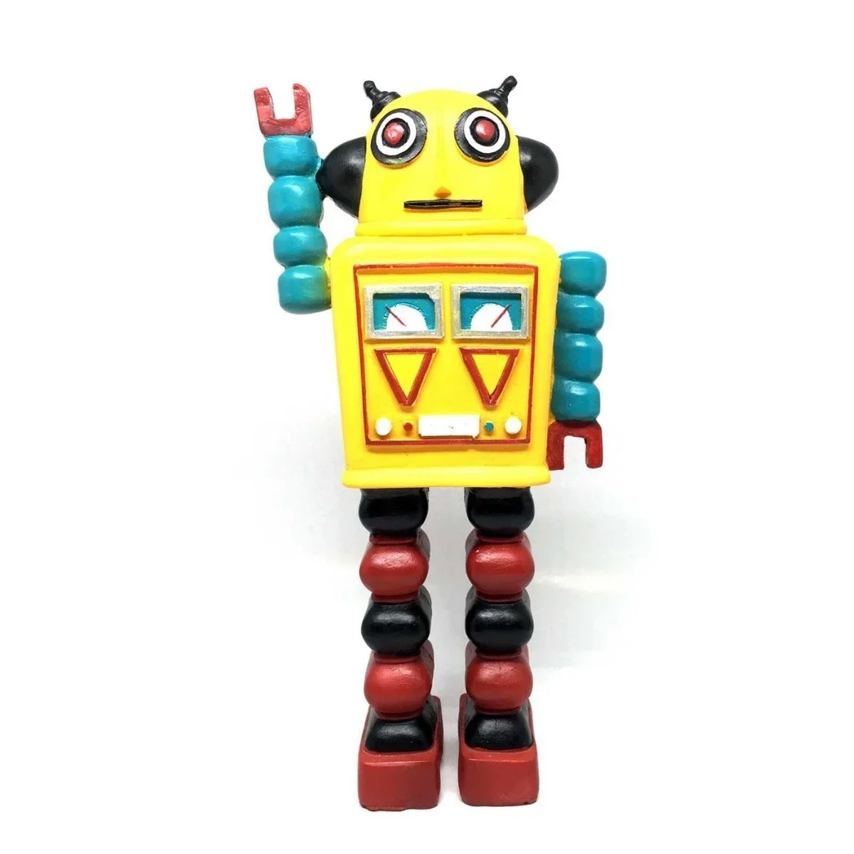 Decotown Nostaljik Sevimli Uzaylı Robot Şeklinde Figür Biblo görsel 2