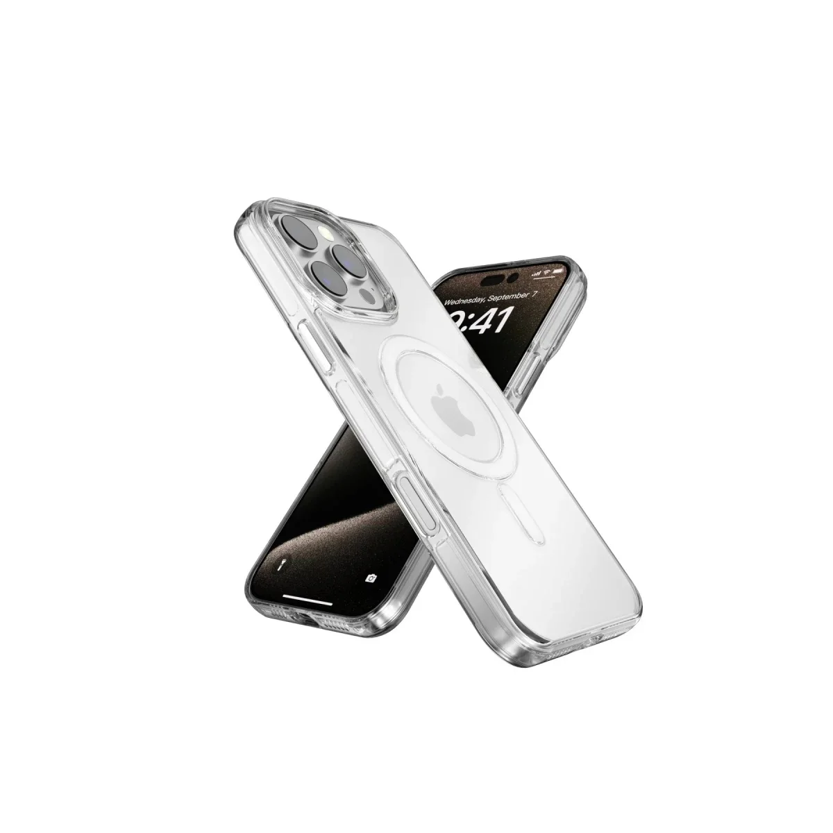 Joko Apple iPhone 16 Pro Max Gleam PC Sert Magsafe Kılıf - Şeffaf görsel 2