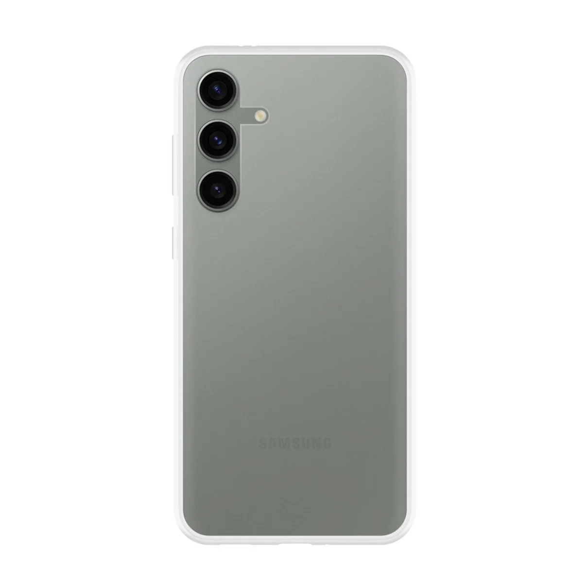 Samsung Galaxy S24 Plus Kılıf Lüx Şeffaf Silikon görsel 3