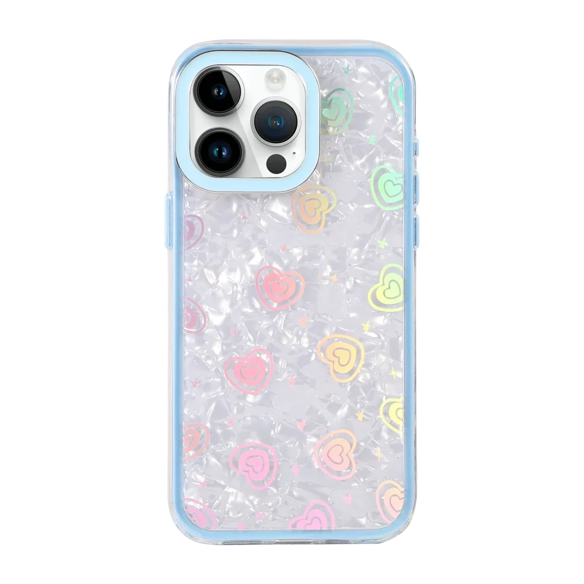 Apple iPhone 16 Pro Max Lumi Desenli Kapak - Mavi görsel 3