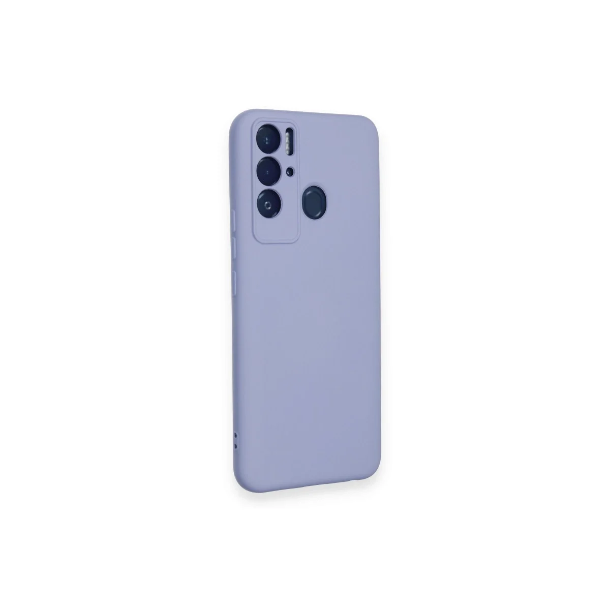 Tecno Pova Neo Kılıf Nano İçi Kadife Silikon - Lila görsel 2