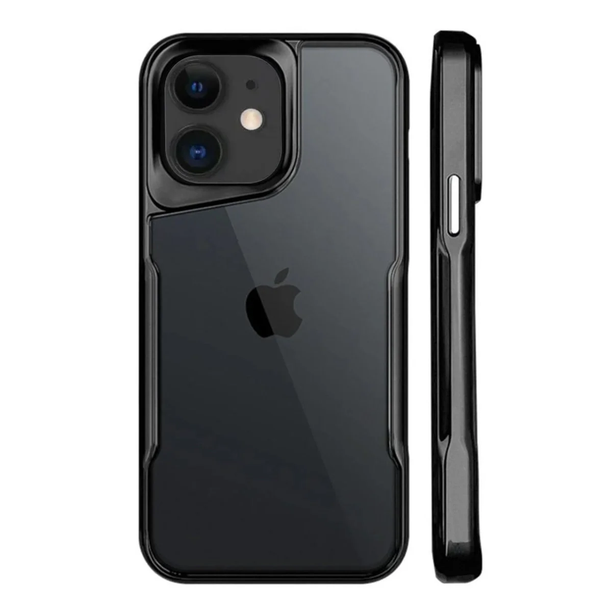 Apple İphone 11 Kılıf Boyi Silikon Kapak - Siyah görsel 2