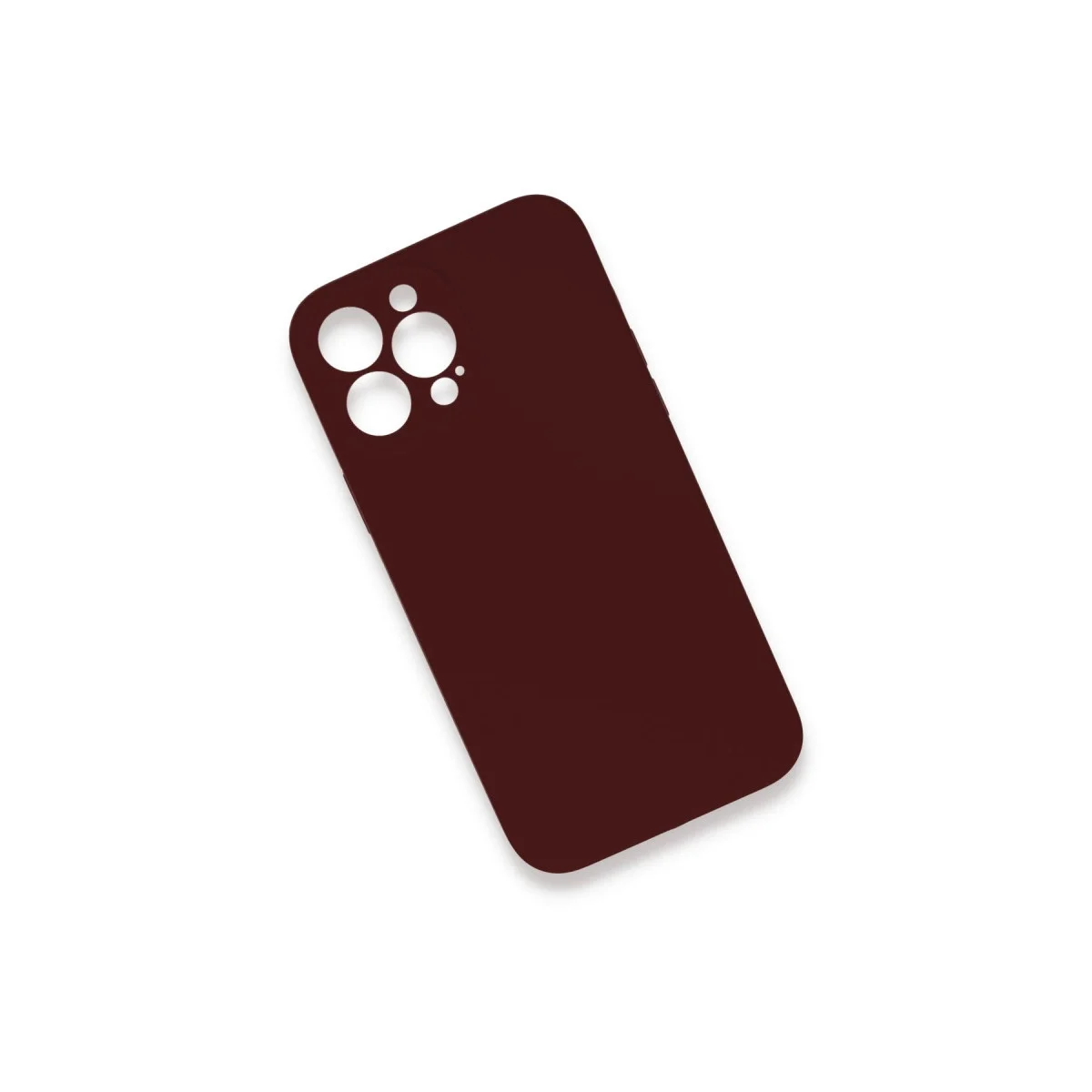 Apple İphone 13 Pro Kılıf Lansman Legant Silikon - Bordo görsel 2
