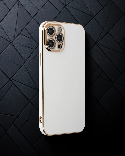 Apple İphone 12 Pro Kılıf Volet Silikon - Beyaz