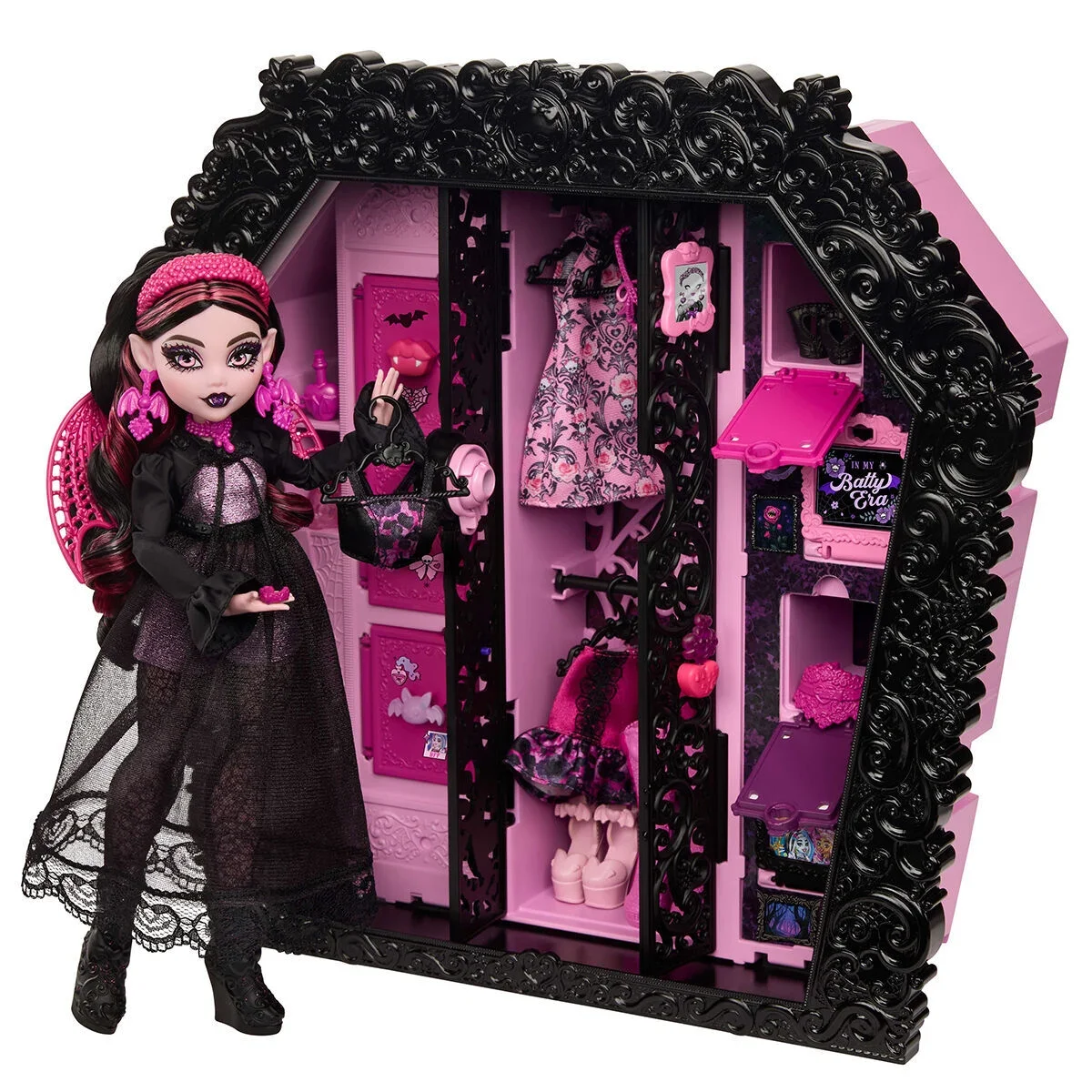 JMG63 Monster High Draculauranın Muhteşem Havalı Dolabı