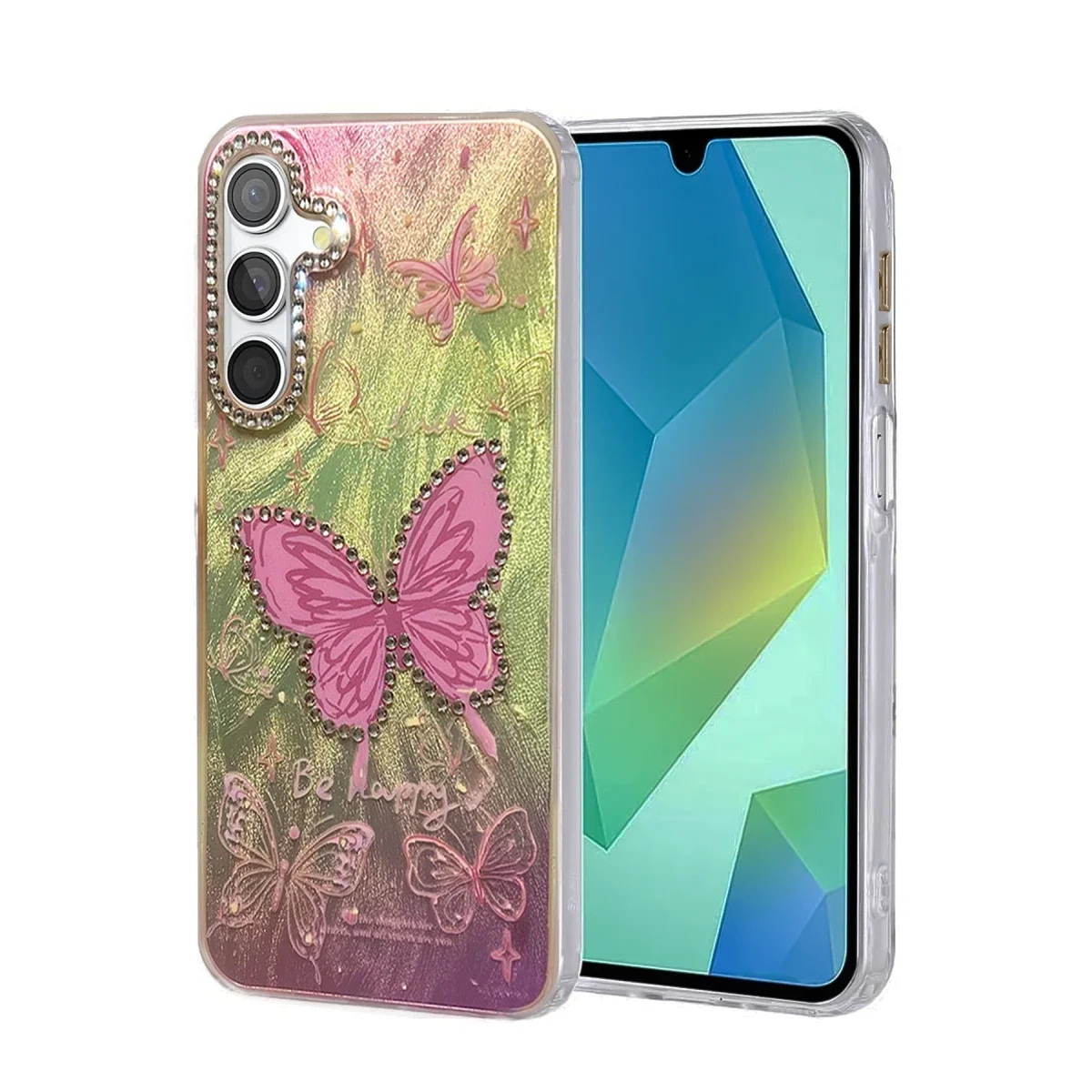 Samsung Galaxy S25 Kılıf Blade Aynalı Desenli Kapak - Desen 5