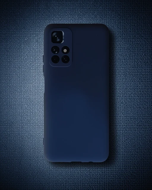 Xiaomi Redmi Note 11t Kılıf Nano İçi Kadife Silikon - Lacivert