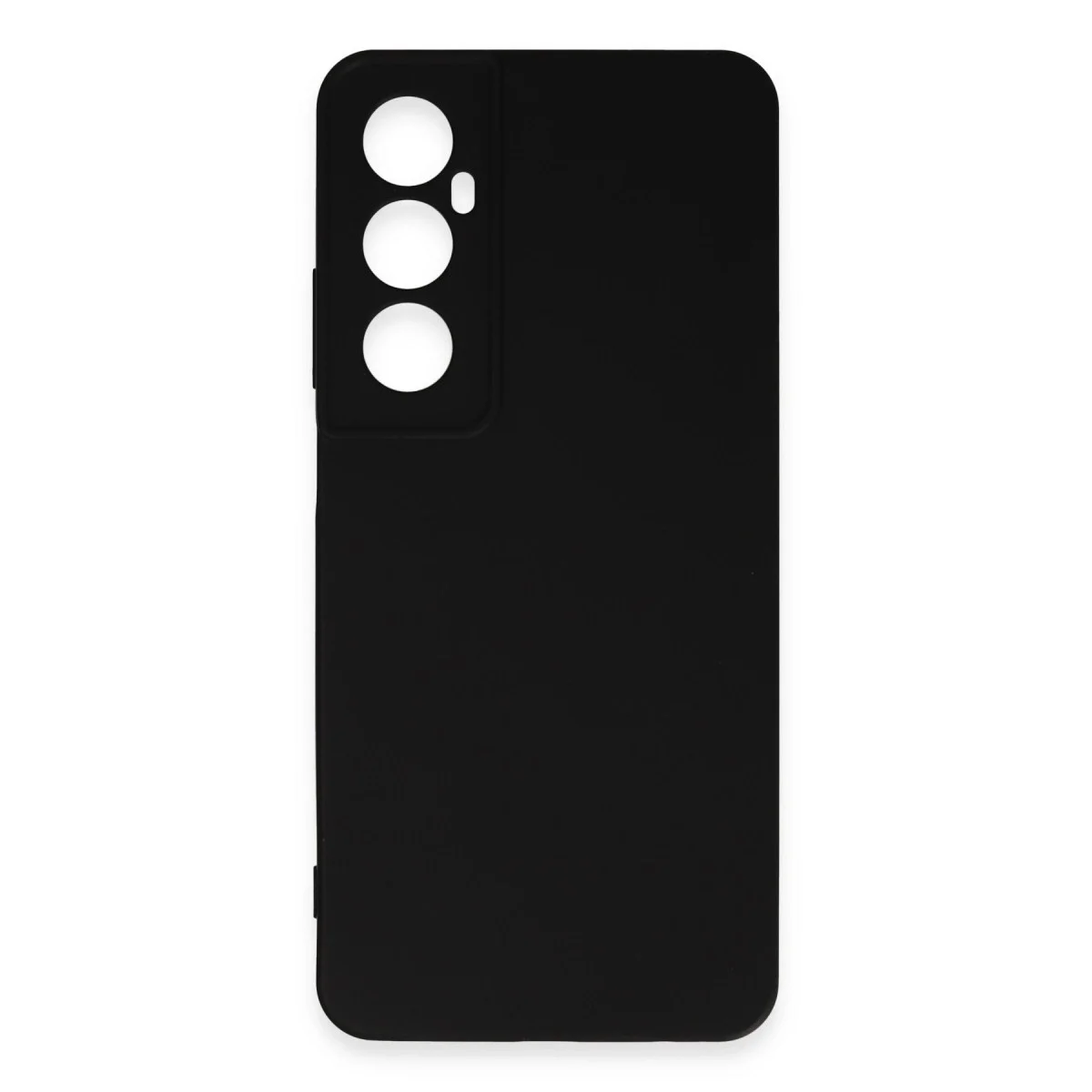 Realme C65 Kılıf First Silikon - Siyah görsel 2