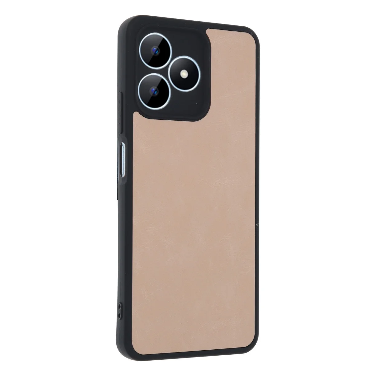 Realme Note 50 4g Kılıf Aras Deri Kapak - Pudra görsel 2