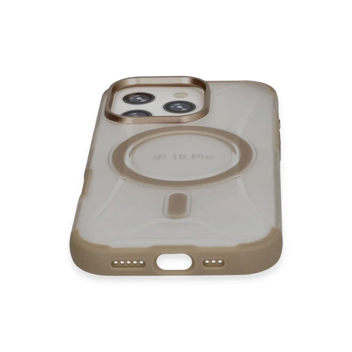 Joko Apple iPhone 16 Pro Max Hilton Magsafe Kapak - Gold görsel 4